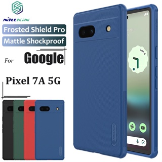 Nillkin เคสโทรศัพท์มือถือ TPU PC กันกระแทก หรูหรา สีดํา สีฟ้า สีแดง สําหรับ Google Pixel 7A