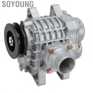 Soyoung Supercharger  High Efficiency Mechanical Turbocharger Simple Installation Professional with V Pulley for Snowmobiles for Cars for Atvs