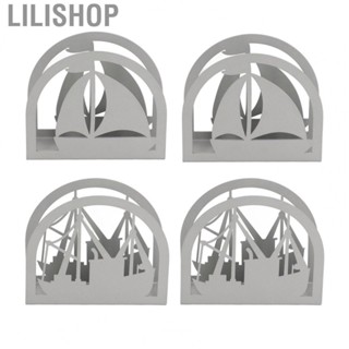 Lilishop Metal Upright Napkin Holder  Burr Free Stainless Steel Multipurpose Napkin Holder  for Restaurant