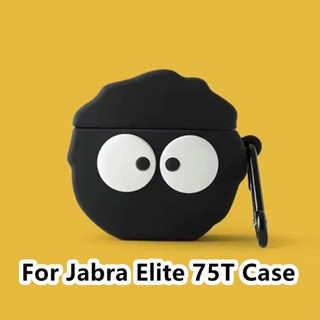 【ของแท้】เคสหูฟัง แบบนิ่ม ลายการ์ตูน สําหรับ Jabra Elite 75T Jabra Elite 75T