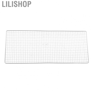 Lilishop Barbecue Wire Mesh Stainless Steel Grill Grate For Camping BBQ