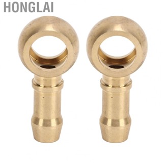 Honglai Hose Barb Bolt Fittings  Professional 1 Pair Strong Sealing Turbo Barb Bolt Fittings Leak Proof  for 044 Fuel Pump