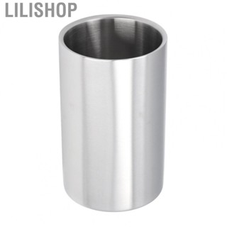 Lilishop Bucket  Straight Shape Stainless Steel  Bottle Cooler  Hot