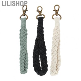 Lilishop Macrame Keychains  Boho Keychain Hand Weaving  for Crafts for Car Key