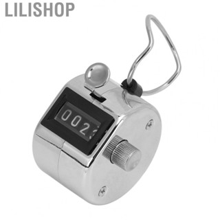 Lilishop Hand Clicker Counter 4 Digit Clear Lettering Accurate Counter Clicker With Metal