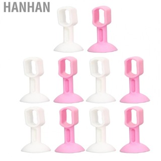 Hanhan 10 PCS Washer Door Holder Pink White Rubber Keep Dry Washing Machine Door Brac