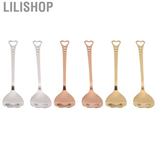 Lilishop Dessert Spoons Cake Spoons Ergonomic Handle for Home for Restaurant for Office