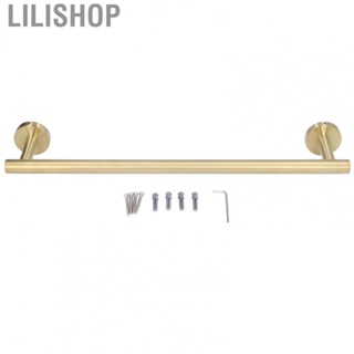 Lilishop Gold Towel Bar  Towel Bar Stainless Steel  for Indoor for Kitchen for Bathroom