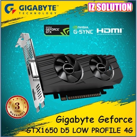 การ์ดจอ สําหรับ ASUS GeForce GTX1650 D5 4GB HDMI DP PORT GPU ( GV-N1650D5-4GL )