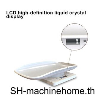 เครื่องชั่งน้ําหนักดิจิทัล หน้าจอ LCD กันลื่น ถอดออกได้ พร้อมตะขอ แบบเปลี่ยน สําหรับสัตว์เลี้ยง