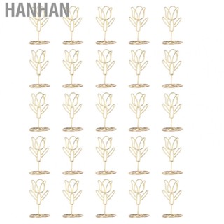 Hanhan Table Number Stands  Place Card Holder 25Pcs Strong Clamping  for Bar