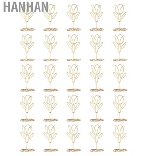 Hanhan Table Number Stands  Place Card Holder 25Pcs Strong Clamping  for Bar