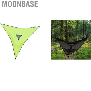 Moonbase Triangle Hammock Foldable Portable Multiperson Triangle Hammock Mesh Hammock Camping Hammock for Outdoor