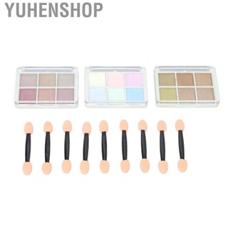 Yuhenshop Eyeshadow  Eyeshadow Sticks Nail  Sparkle Metallic Mirror Colorful for Women for Beauty Salon