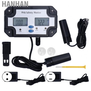 Hanhan PH‑2685 Water Quality Tester Professional ATC Salinity PH Hydroponic  G