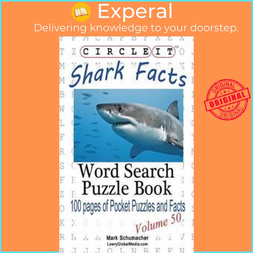 Circle It, Shark Facts, Word Search, Puzzle Book โดย Lowry Global Media LLC (ปกอ่อน)
