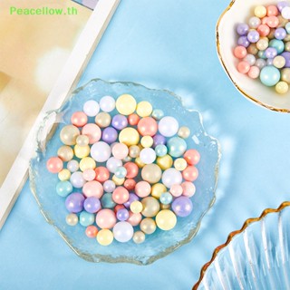 Peacellow ลูกปัดสีมาการอง แฮนด์เมด DIY อุปกรณ์เสริม สําหรับตกแต่งโทรศัพท์มือถือ 1 ชุด