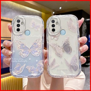 เคส OPPO A53 A53 โทรศัพท์มือถือแบบนิ่ม tpu ใส กันกระแทก สีชมพู แฟชั่น สําหรับ TYNY