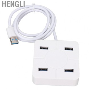 Hengli High Speed 4 Ports USB Hub Docking Station  Splitter Adapter For