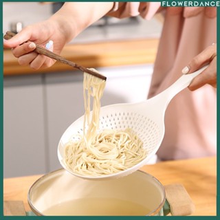 Multifunctional Creative Big Colander Household Kitchen Tool Noodle Blanching Sieve Hot Pot Strainer Mesh Spoon flower