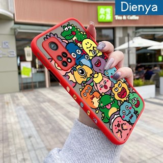 เคสโทรศัพท์มือถือ ซิลิโคนนิ่ม ใส กันกระแทก ลายการ์ตูนมอนสเตอร์ สําหรับ Xiaomi 10T 10T Pro Redmi k30s