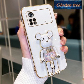 เคสโทรศัพท์มือถือ ซิลิโคนนิ่ม กันกระแทก ลาย Gloden tree สําหรับ XIAOMI POCO X4 PRO 5G POCO X5 PRO 5G 2023 POCO X5 POCO X4 GT 5G