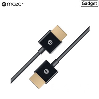 Mazer M-HDMI1800-TBK สายสัญญาณภาพ/เสียง HDMI 2.0 รองรับความละเอียด 4K/60Hz ยาว 1.8 เมตร สินค้ารับประกัน 2 ปี