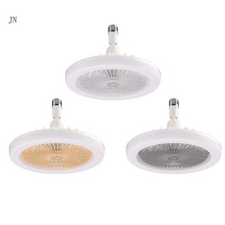 Jn E27 LED พัดลมเพดาน โคมไฟ พัดลมระบายความร้อนไฟฟ้า 3 โหมดการทํางาน + น้ํามันหอมระเหย