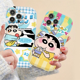 เคสมือถือ แบบนิ่ม ลายการ์ตูนคลื่น กันกระแทก สําหรับ Samsung A14 A13 A12 A53 A51 A52 A03 A04E A50 A30S A32 A34 A22 A23 A54 A24 A33 A30S