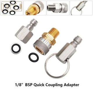 【ONCEMOREAGAIN】Quick Connect Plug 27mm 300 Bar BSP Connector Compressed Air Treatment