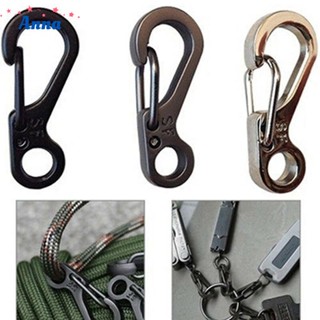 【Anna】Durable Snap Spring Clip Hook Camping Outdoor Climbing Traveling Carabiner