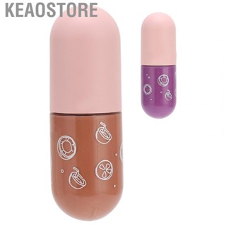 Keaostore Lip Gloss  Moisturizing Glaze Long Lasting Natural Ingredients  Lipstick Shape Design for Makeup