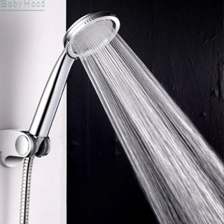 【Big Discounts】Shower Head Handset stainless steel Handheld High Pressure self pressurizing#BBHOOD