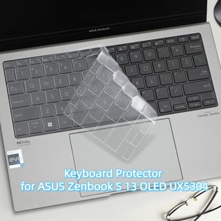 แผ่น TPU ป้องกันคีย์บอร์ด สําหรับ ASUS Zenbook S 13 OLED UX5304 13.3 นิ้ว