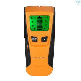 I-stud Finder 3 in 1 เครื่องสแกนเนอร์ ตรวจจับกําแพงดิจิทัล LCD อเนกประสงค์ สําหรับโลหะ ไม้ สายเคเบิล AC ไลฟ์สด