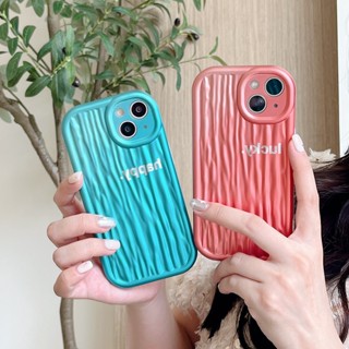 Treeline เคสโทรศัพท์มือถือ TPU กันกระแทก ลาย Happy Lucky สําหรับ Apple IPhone 14 13 12 11 Pro Max