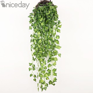 #NICEDAY-Artificial hanging plants Wedding Special occasion Floral Doors Mirror