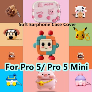 【imamura】เคสหูฟัง แบบนิ่ม ลายการ์ตูน สําหรับ Pro 5 Pro 5 Mini NO.2