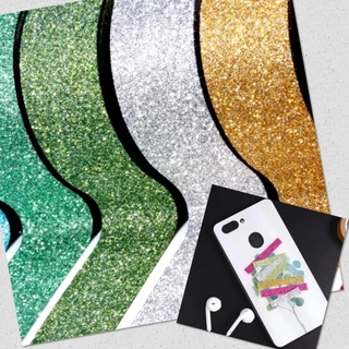 😋 เทปกลิตเตอร์ เทปกาวกากเพชร Glitter Tape ยาว 5 เมตร DIY เทปกาวกลิตเตอร์ เทปกากเพชร 😋
