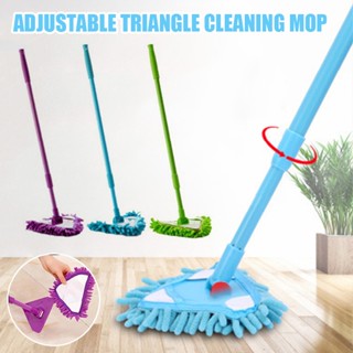 New 1pc Rotatable Adjustable Triangle Cleaning Mop Lazy Cleaning Mop