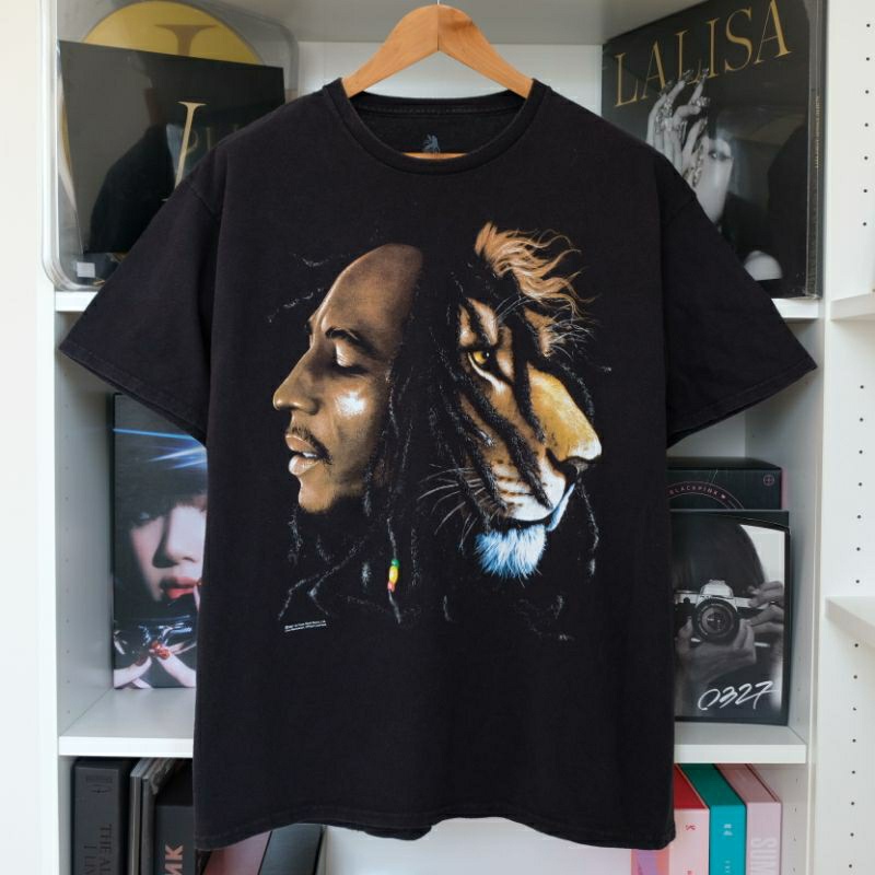 สวยมาก1  เสื้อยืด Bob Marley (2007) มือสองของแท้