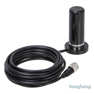 Bang VHF UHF เสาอากาศวิทยุสื่อสาร Dual Band พร้อมฐานแม่เหล็ก PL259