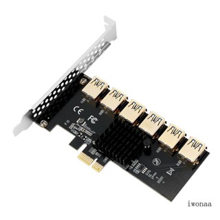 Iwo การ์ดต่อขยาย PCI ความเร็วเต็ม 6 พอร์ต สําหรับ Express เป็น USB 3 0 PCIe 1X 4X 8X 16X R