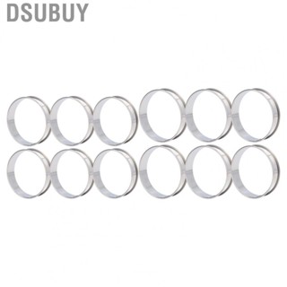 Dsubuy 6 PCS Crumpet Rings Double Volume Easy Demoulding DIY Stainless Steel English Muffin for Home  Making Tool hot