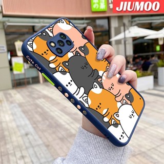 เคสโทรศัพท์มือถือ ซิลิโคนแข็ง บาง กันกระแทก ลายการ์ตูนแมวน่ารัก สําหรับ Xiaomi POCO X3 X3 NFC X3 Pro X3 GT