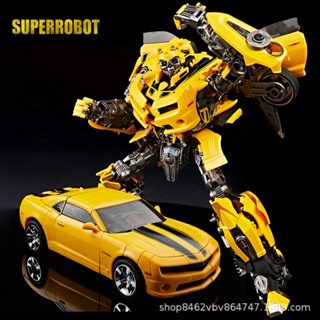 พร้อมส่ง โมเดลหุ่นยนต์รถยนต์ King Kong Bumblebee Chevrolet โลหะผสม ของเล่นสําหรับเด็ก