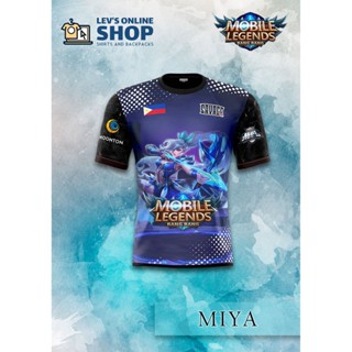 เสื้อยืด ลาย Mobile Legends ML Miya 3D คุณภาพสูง ไซซ์ S-5XL 2023