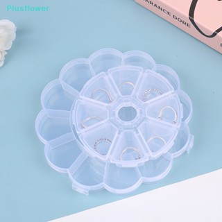 &lt;Plusflower&gt; กล่องพลาสติก สําหรับใส่เครื่องประดับ ต่างหู ลูกปัด ลดราคา