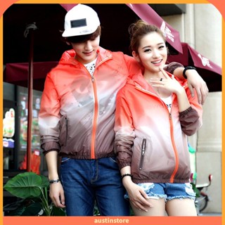 Austinstore เสื้อแจ็กเก็ตตกปลา มีฮู้ด ป้องกันรังสียูวี กันน้ํา แห้งเร็ว สําหรับทุกเพศ