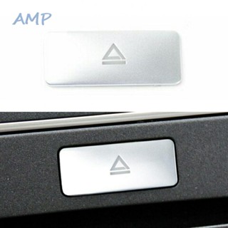 ⚡READYSTOCK⚡Button Stickers Accessories Car Interior Silver Switch Trim Stickers 1pc